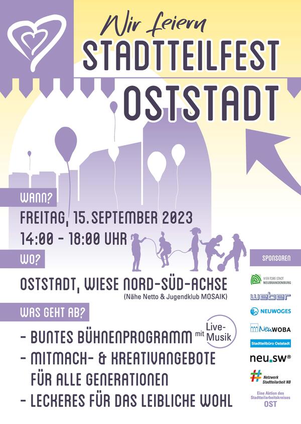 Plakat_Stadtteilfest Oststadt 2023
