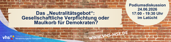 das neutralit&auml;tsgebot
