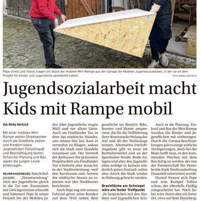 Nordkurier - Neubrandenburger Zeitung (15.12.2020) (mobile Rampe)